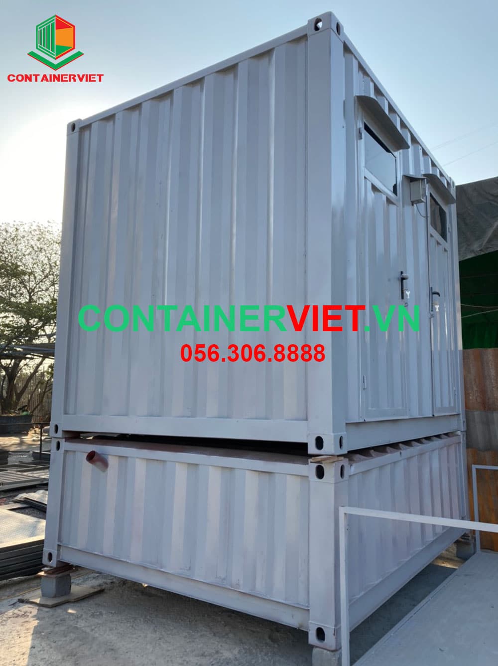 Mẫu Container Vệ Sinh 2 Tầng