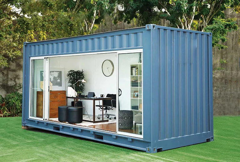 Container văn phòng, Nhà container Giải pháp cho xây dựng xanh
