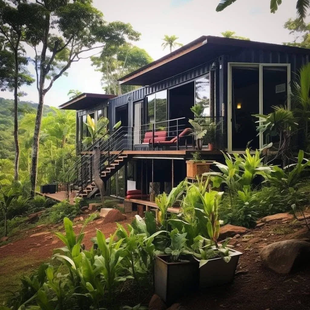 Nhà container 2 tầng