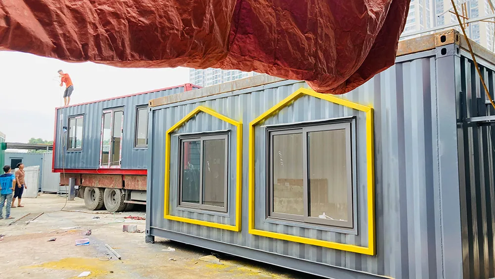 Mẫu nhà container đẹp